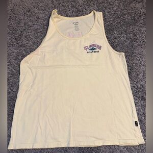 Billabong Light Yellow Florida Tank Top